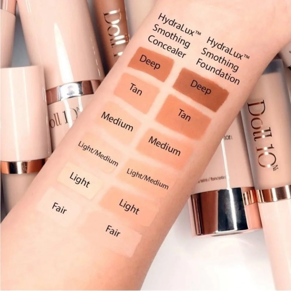 Doll 10 Hydralux Smoothing Fair Foundation Light Medium